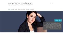 Desktop Screenshot of daisynovoavasquez.com